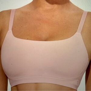 Tommy John Comfort Smoothing Scoop Bralette, pink size large LN!